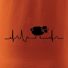 EKG čierna ovečka