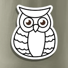 Sova kreslená na prsníku