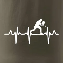 EKG stolný tenista stojaci