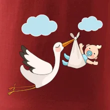 Bocian čakáme bábätko - chlapec