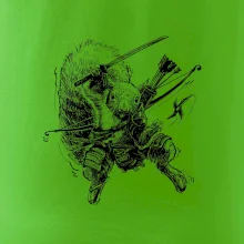 Skica ninja veverička