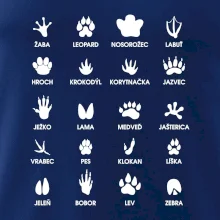 Zvieracie stopy - názvy