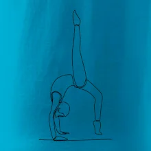 Gymnastika na rukách jedným ťahom