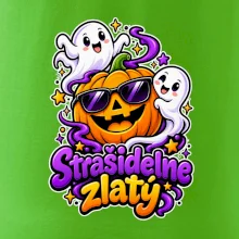 Strašidelne zlatý - veselá tekvica a duchovia