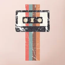Retro kazeta - pruhy