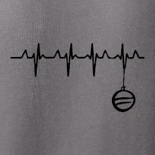 EKG Vianočná ozdoba