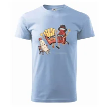 Súboj o hranolky kečup tatárka