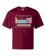 I wear this shirt periodically but only when I'm in my element