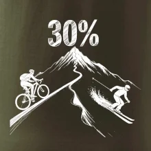 Narodeniny cyklista a lyžiar 30