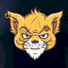 Nasratá mačka Thug life