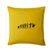 Evolúcia tanec - muž a žena so sukňou