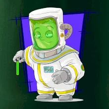 Vesmírny vojak tmavo modrý