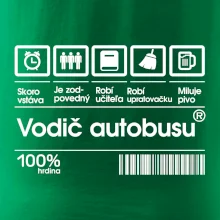 Čiarový kód - Vodič autobusu