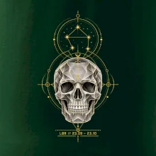 Váhy Astrologická geometrická lebka