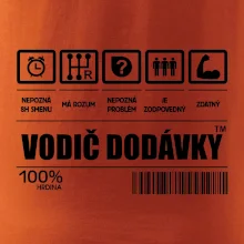 Čiarový kód - Vodič dodávky Čiarový kód - Vodič dodávky