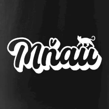 Mňau nápis