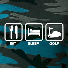 Eat sleep golf