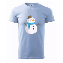 Snehuliak so šálom