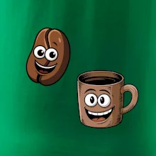 Parové tričko - Hrnček a káva