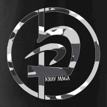 Krav maga  maskáčový nápis