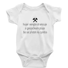 Hajer vengle drancuje a gnojočkum pluje bo se přidoł na zymba