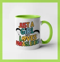 Just a girl who loves paragliding