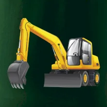 Bager bez nápisu spredu