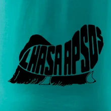 Lhasa Apso nápis v tele Lhasa Apso nápis v tele
