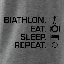 Biathlon Eat Sleep Repeat Biathlon Eat Sleep Repeat