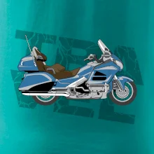 Cestovná motorka Amerika modrá Cestovná motorka Amerika modrá