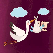 Bocian čakáme bábätko - chlapec