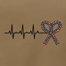 EKG srdce veľká noc