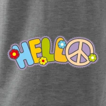 Hello hippie symbol