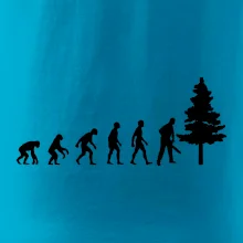 Evolúcia drevorubač - píla a strom Evolúcia drevorubač - píla a strom