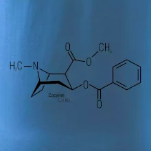 Molekulárna štruktúra Cocaine Kokaín