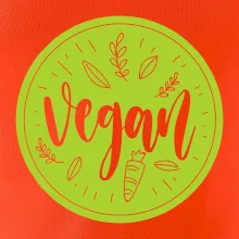 Vegan zelenina v kruhu