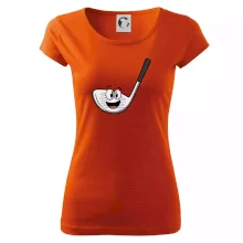 Parové tričko - Golfová palica a loptička