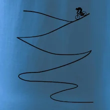 Cyklo zjazd z kopca Cyklo zjazd z kopca