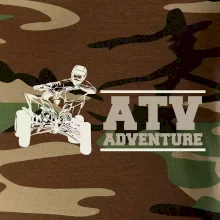 ATV quad nápis