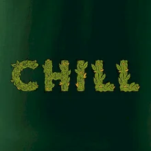 Konopi nápis chill