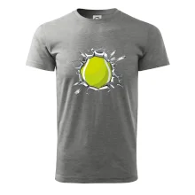 Tenisová loptička v triku Tenisová loptička v triku