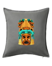 Mayová maska s pyramídou