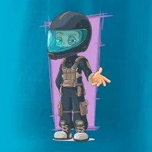 Vesmírny vojak fialový