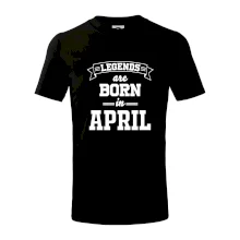 Legends are born in April