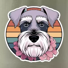 Bradáč - sučka a kvety