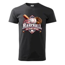 Baseballová pálka s rukavicou eat sleep repeat