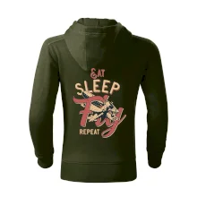 Eat Sleep Fly Repeat letadlo