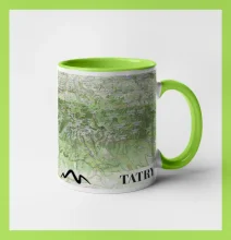 Hrnček mapa Tatry