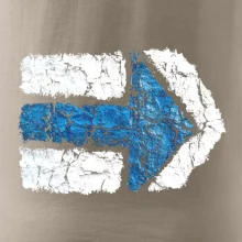 Párová turistická značka modrá