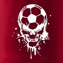 Fotbal lebka splash Fotbal lebka splash